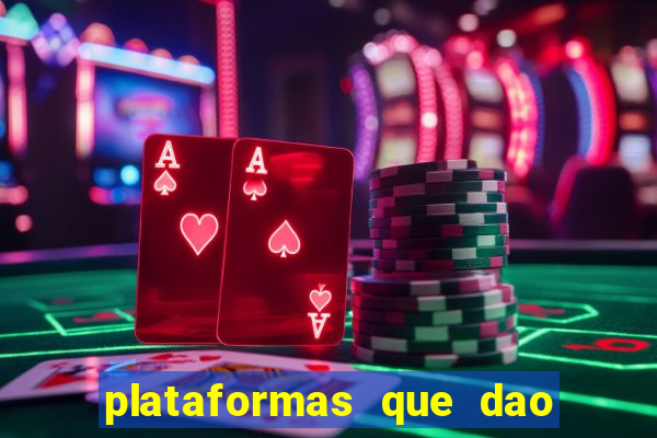 plataformas que dao dinheiro para jogar